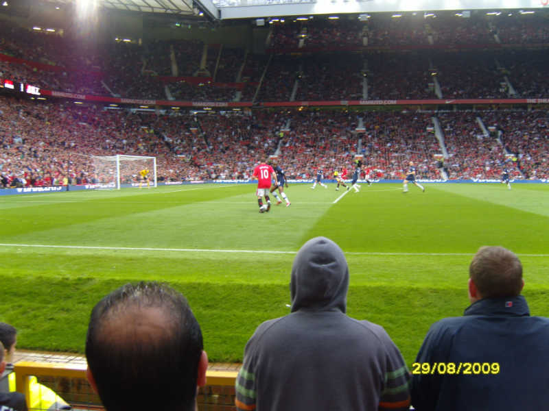 Rooney Man Utd v Arsenal 29 Aug 2009