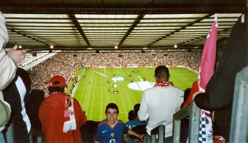 Stephen Langan At Old Trafford