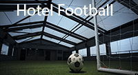 Hotel football website logo